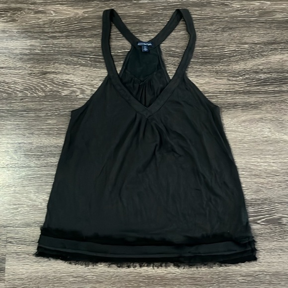 American Eagle Outfitters Tops - AE Outfitters M Black Shirt